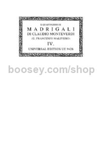 Il Quarto Libro de Madrigali (Mixed SATB)