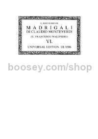 II sesto libro de Madrigali (Mixed SATB)