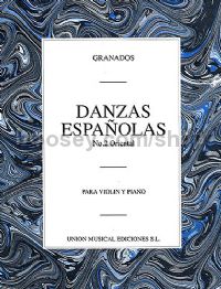 Danza Espanola No2 (Orientale) for Violin & Piano