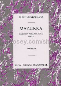 Mazurka Op. 2Mazurka Alla Polacca piano