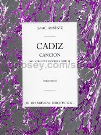 Cadiz Saeta Suite Espanola Op. 47 