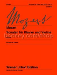 Sonatas vol.3 Violin/Piano (Wiener Urtext Edition)