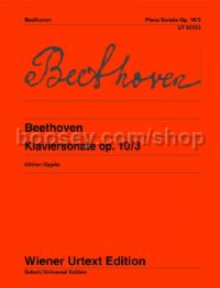 Beethoven Sonata Op. 10 No.3 Piano (Wiener Urtext Edition)
