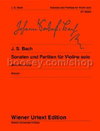 Bach Sonatas & Partitas for Violin Solo (Wiener Urtext Edition)