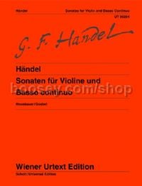 Sonatas For Violin & Basso Continuo (Wiener Urtext Edition)
