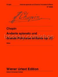 Chopin Andante Spianato & Grande Polonaise Op22 (Wiener Urtext Edition)