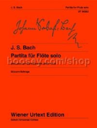 Partita for flute solo (BWV 1013) (Wiener Urtext Edition)