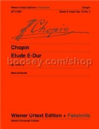 Etude Op 10 No.3 in E (piano) (Wiener Urtext Edition)