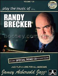 Vol. 126 Jazz By Randy Brecker (Book & CD) (Jamey Aebersold Jazz Play-along)