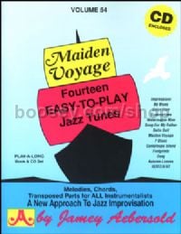 Maiden Voyage (Book & CD) (Jamey Aebersold Jazz Play-along Vol.54)