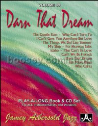 Vol. 89 Darn That Dream (Book & CD) (Jamey Aebersold Jazz Play-along)