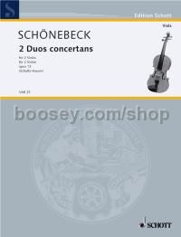2 concertante duos op. 13 - 2 violas