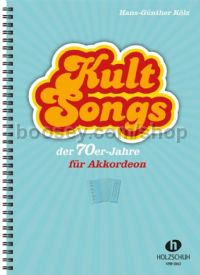 Kultsongs Der 70er Jahre - Performance Book (Accordion & Lyrics)