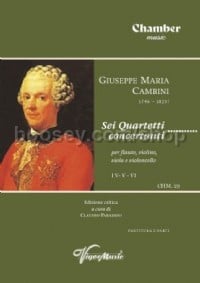 Sei Quartetti Concertanti IV-VI (Set of Parts)