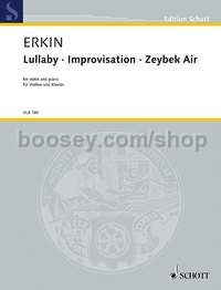 Lullaby · Improvisation · Zeybek Air - violin & piano