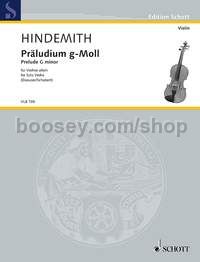 Präludium G minor (Violin Solo)