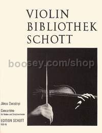 Concertino - violin & piano reduction