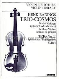 Trio-Cosmos Nr. 2 - 3 violins