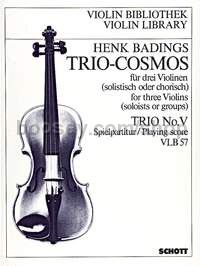 Trio-Cosmos Nr. 5 - 3 violins