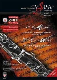 Concerto for Clarinet & Orchestra in A major KV 622/ No. 1 in F minor op. 73 - DVD