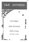 Song Of Isiah SATB/unison & Organ/guitar