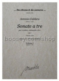 Sonate A Tre Op. 1 (Score & Parts)