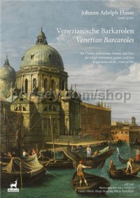 Venezianische Barkarolen (Score & Parts)