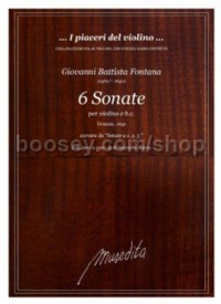 6 Sonate (Violin & Basso Continuo)