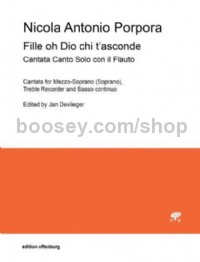 Fille Oh Dio Chi t'Asconde (Vocal Score)