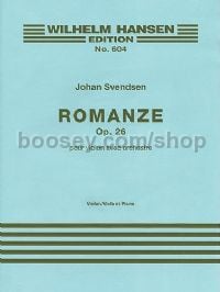 Romanze, Op.26 (Violin or Viola & Piano)