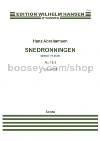 Snedronningen (Opera Score)