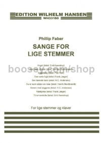 Sange For Lige Stemmer (SSAA & Piano)