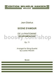 Scene D'amour (String Quartet Score)