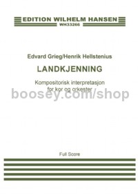 Edvard Grieg: Landkjenning (Score)