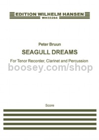 Seagull Dreams (Tenor Recorder, Clarinet in A/Bass Clarinet, and Percussion Score)