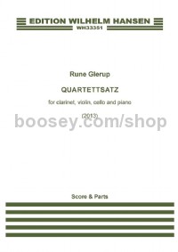 Quartettsatz (Score & Parts)