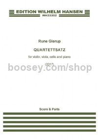 Quartettsatz Work No. 14B (Score & Parts)