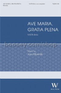 Ave Maria, Gratia Plena (SATB Voices)