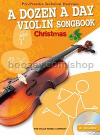A Dozen A Day Violin Songbook: Christmas (+ CD)