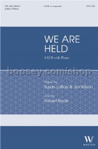 We Are Held (SATB Voices)