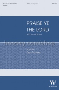 Praise Ye the Lord (SATB Voices)