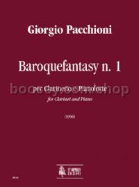 Baroque Fantasy No. 1 for Clarinet & Piano (1996) (score & parts)
