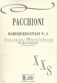 Baroque Fantasy No. 2 for Viola & Piano (1996) (score & parts)