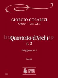 String Quartet No. 2 -  (score & parts)