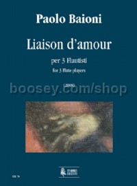 Liaison d’amour for 3 Flute players (2008) (score & parts)