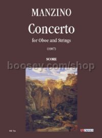 Concerto for Oboe & Strings (1987) (score)