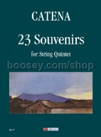 23 Souvenirs for String Quintet (score)