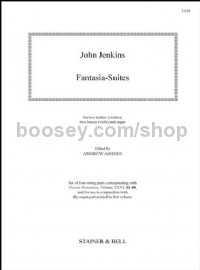 Fantasia-Suites. Two Treble Viols (or Violins), two Basses (Viols) and Organ