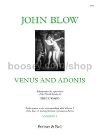 Venus and Adonis: Version 2 (Performing Score)