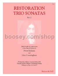 Restoration Trio Sonatas. Set 2. Score & Parts
